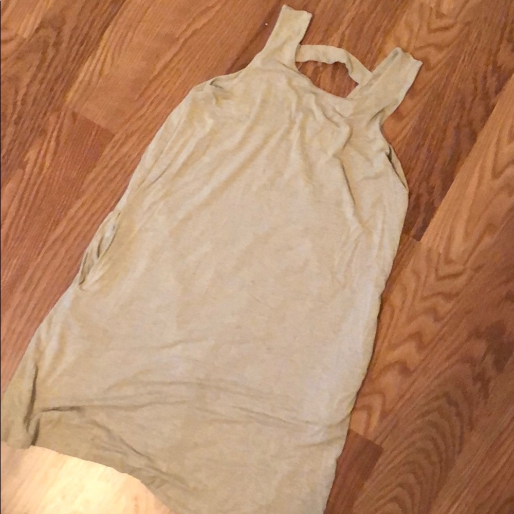 Charming Charlie’s tan dress
